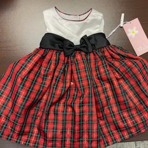 BRAND NEW PETITE FRAIS 2-PIECE DRESS AND BLOOMERS SIZE 12M